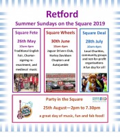 Look out for these Exciting Events in Retford!